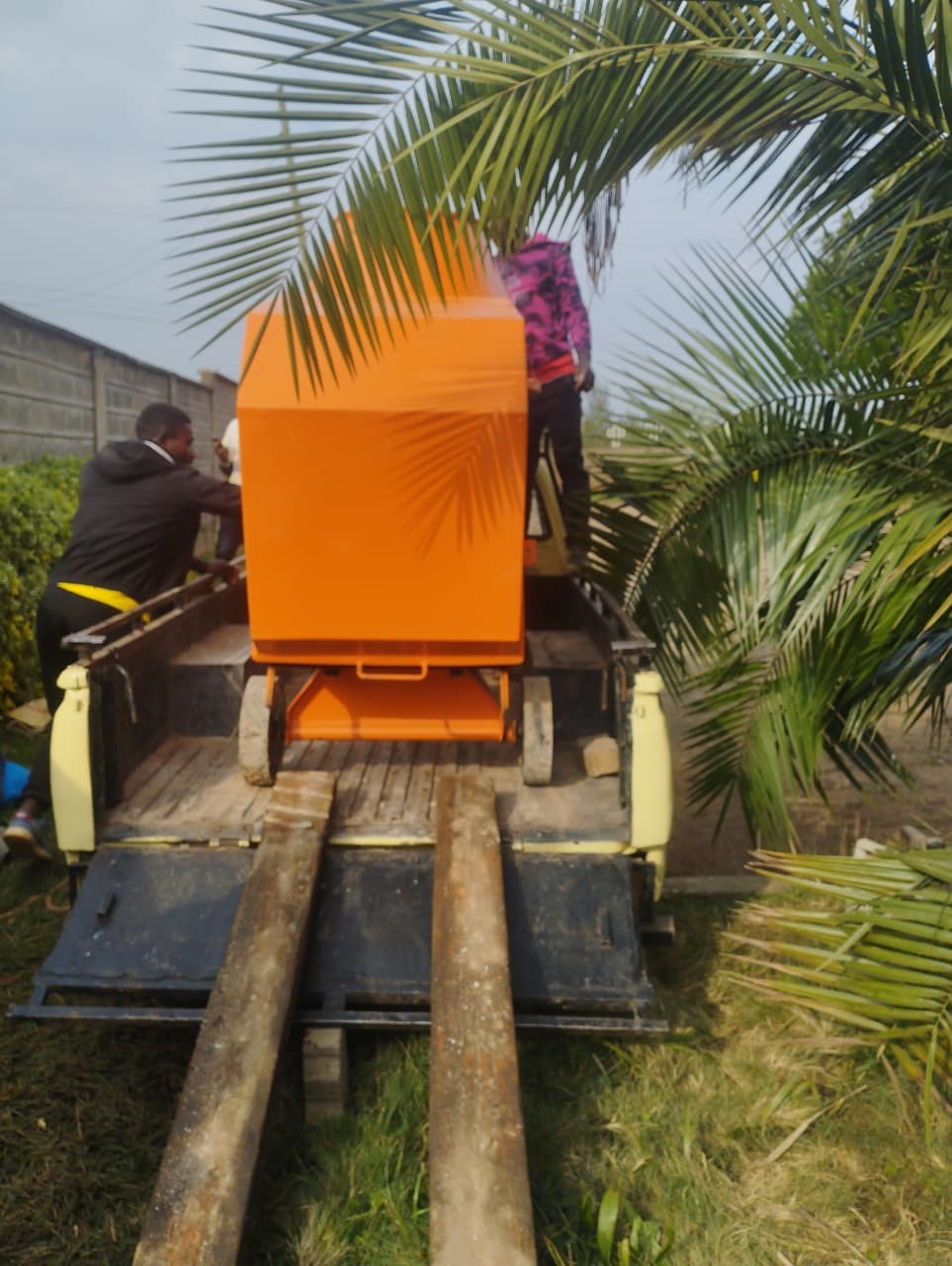 Mixer Delivery & Setup Service — construction equipment available for hire in Nairobi and Kiambu