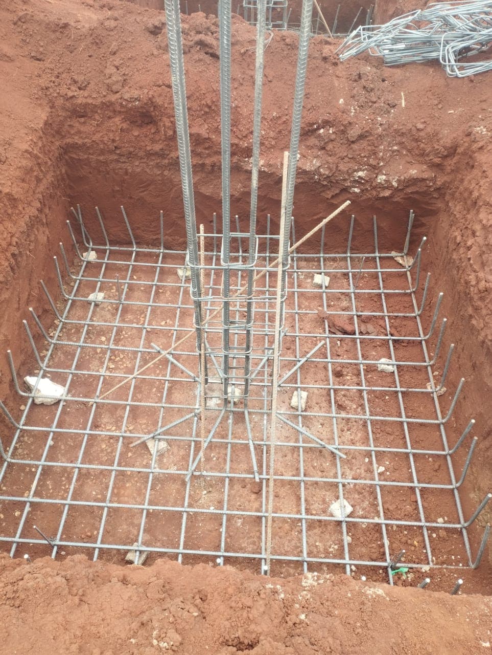 Multi-Site Foundation Works — commercial project in Nairobi